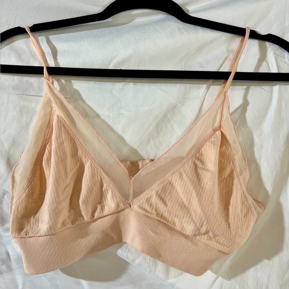 Intimately Free People Nude Peach Bralette M/L